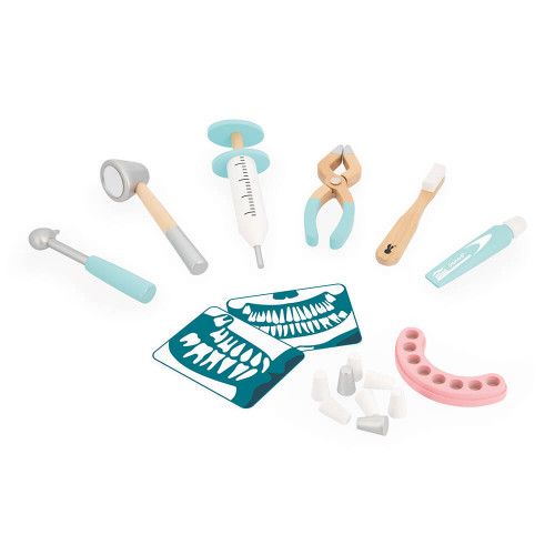 Kit de médecin pour enfants de 2, 3, 4 ans, kit de dentiste, jeu