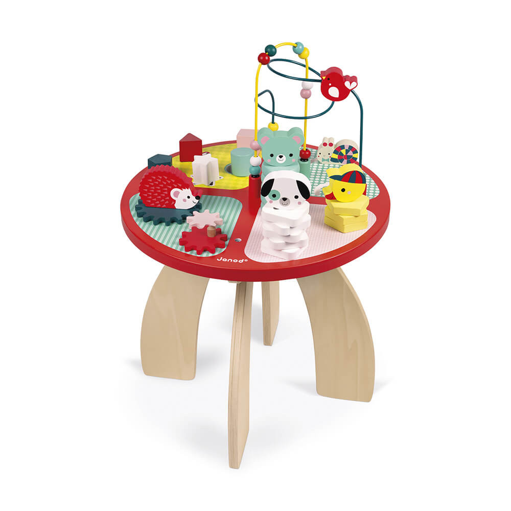  Janod - World Wildlife Federation Series – Wood Forest Stacking  Toy – 11 Piece Set - Ages 12 Months+ - J08635 : Toys & Games