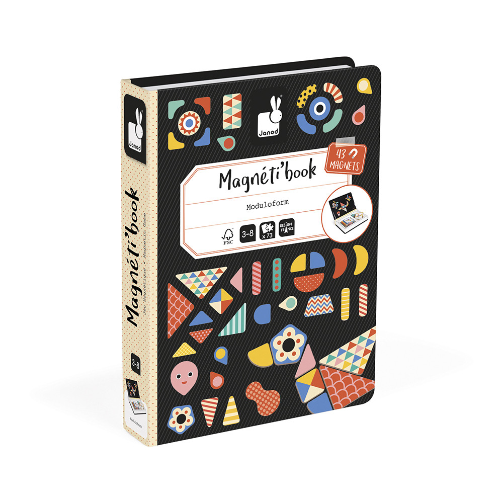 Moduloform Magneti'Book : Educational magnetic games Janod - J02720