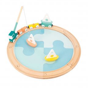 Baby Products Online - Janod Essentiel mirror box - early learning toy - 18  months+ - Kideno