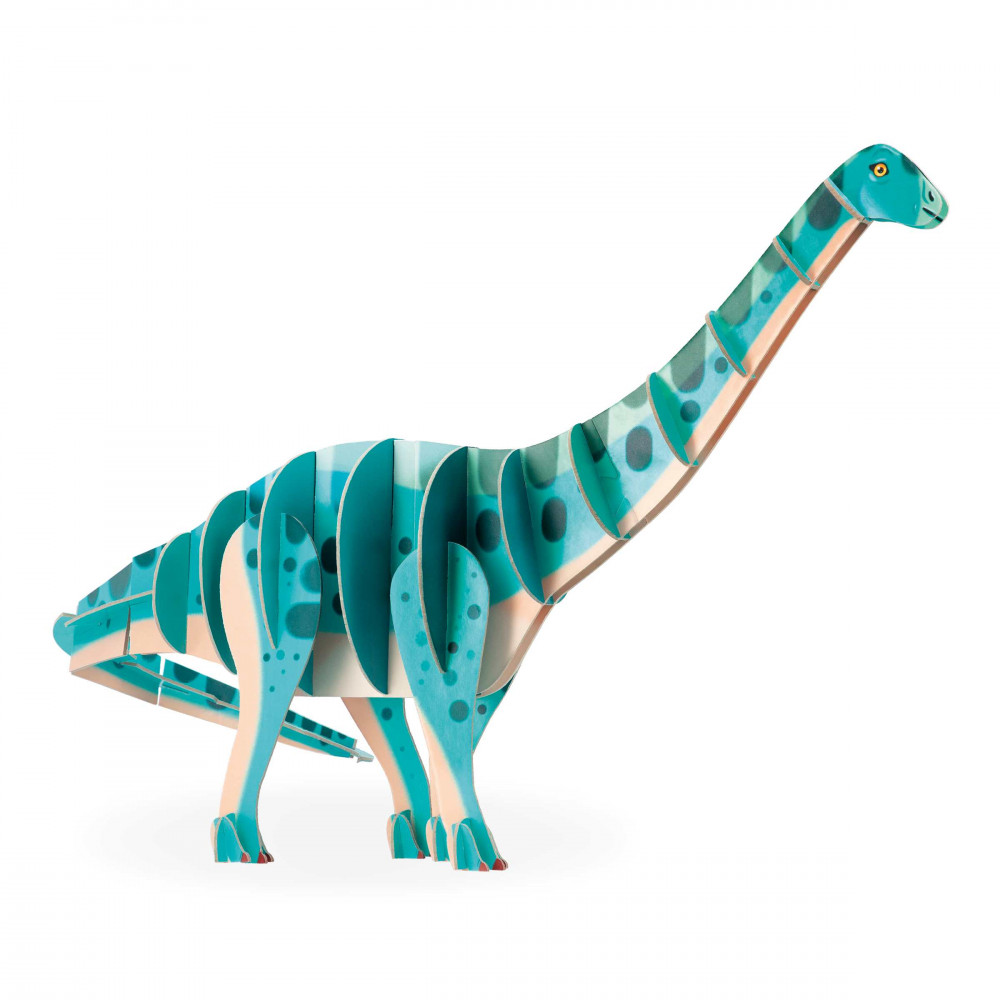 Dinosaure 3D bois à construire : Jeu bricolage en bois