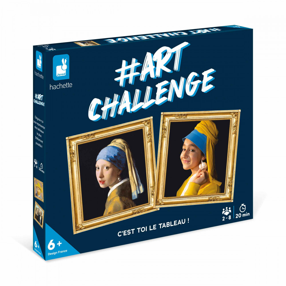 Art Challenge -You are the painting ! (Only In French) : Speed & strategy  games Janod - J02482