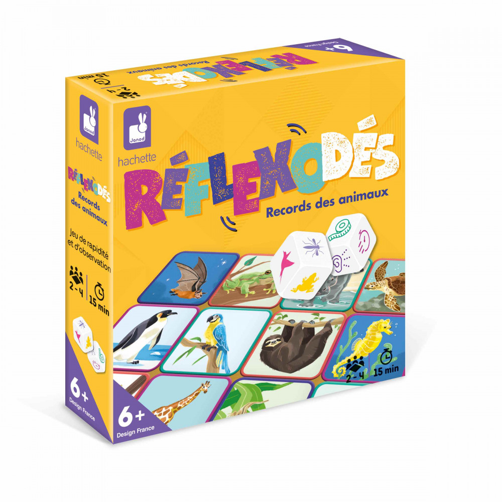 Reflexode Animals (Only In French) : Speed & strategy games Janod - J02484