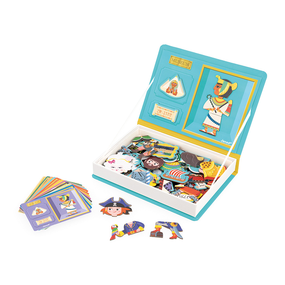 Magnéti'book History : Educational magnetic games Janod - J02598