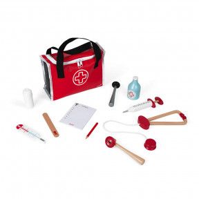 Liberry Kit médico para niños pequeños de 3, 4, 5 años, 30 piezas de  juguete médico con estetoscopio, disfraz, regalo médico verde para niñas y  niños