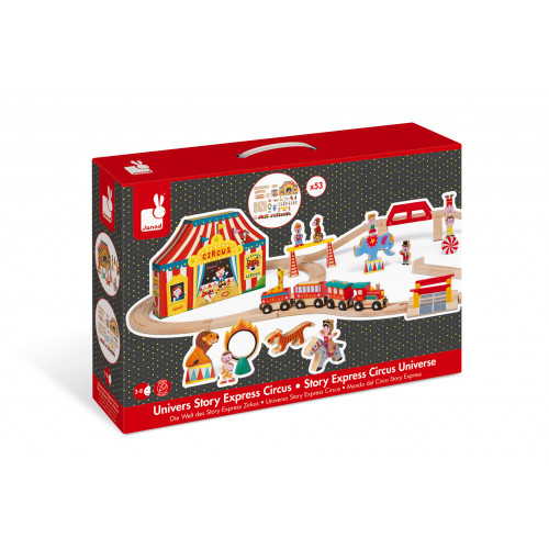 janod circus train set