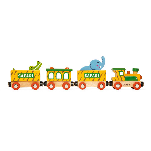 janod story express safari train set