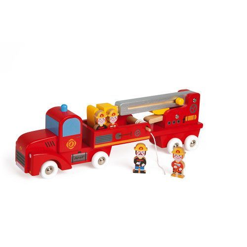 Jouet de camion de pompiers pour garçons filles de 3 à 9 ans