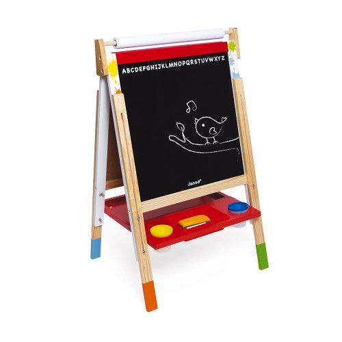Tableaux en bois noirs et blancs modulables pour enfants - Janod