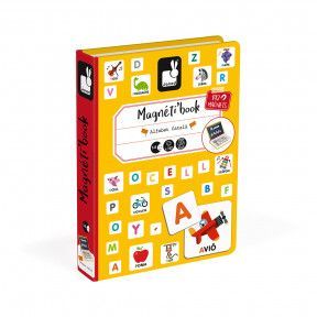 Janod MagnetiBook 45 pc Magnetic Boys Costumes Dress Up Game