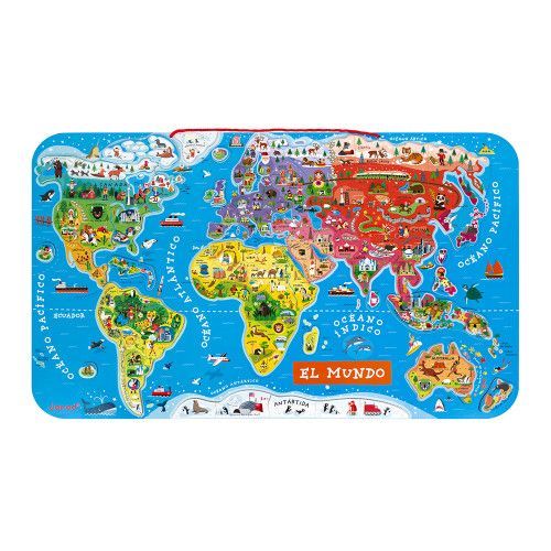APLI Kids 18893-Puzzle magnetico mappa Set di 50 magneti per imparare la  geografia della Spagna-Per bambini dai 5 anni in su, Colore España, 18893 :  : Giochi e giocattoli