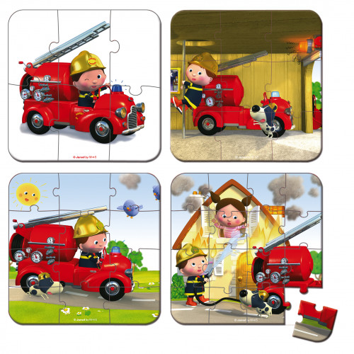 janod puzzle pompier