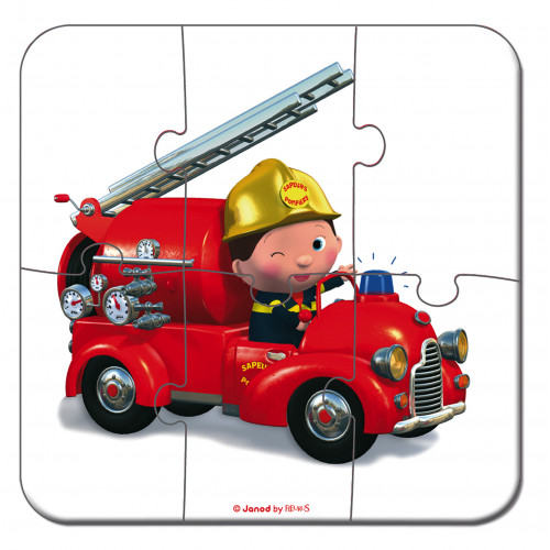 puzzle pompier janod