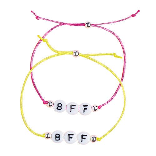 Kit d'artisanat de Bracelet d'amitié pour Filles 6-12 ans, DIY Kit Créatif  Enfant Jouet Fabrication de Bracelets pour 6 7 8 9 10 11 12 ans Cadeau de