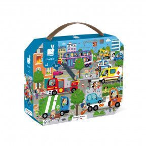 Janod Nature Picture 20Pc Suitcase Puzzle – Olly-Olly
