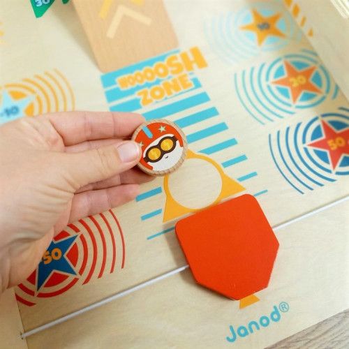 Wooden sardine angling game for children aged 2 and up, JANOD