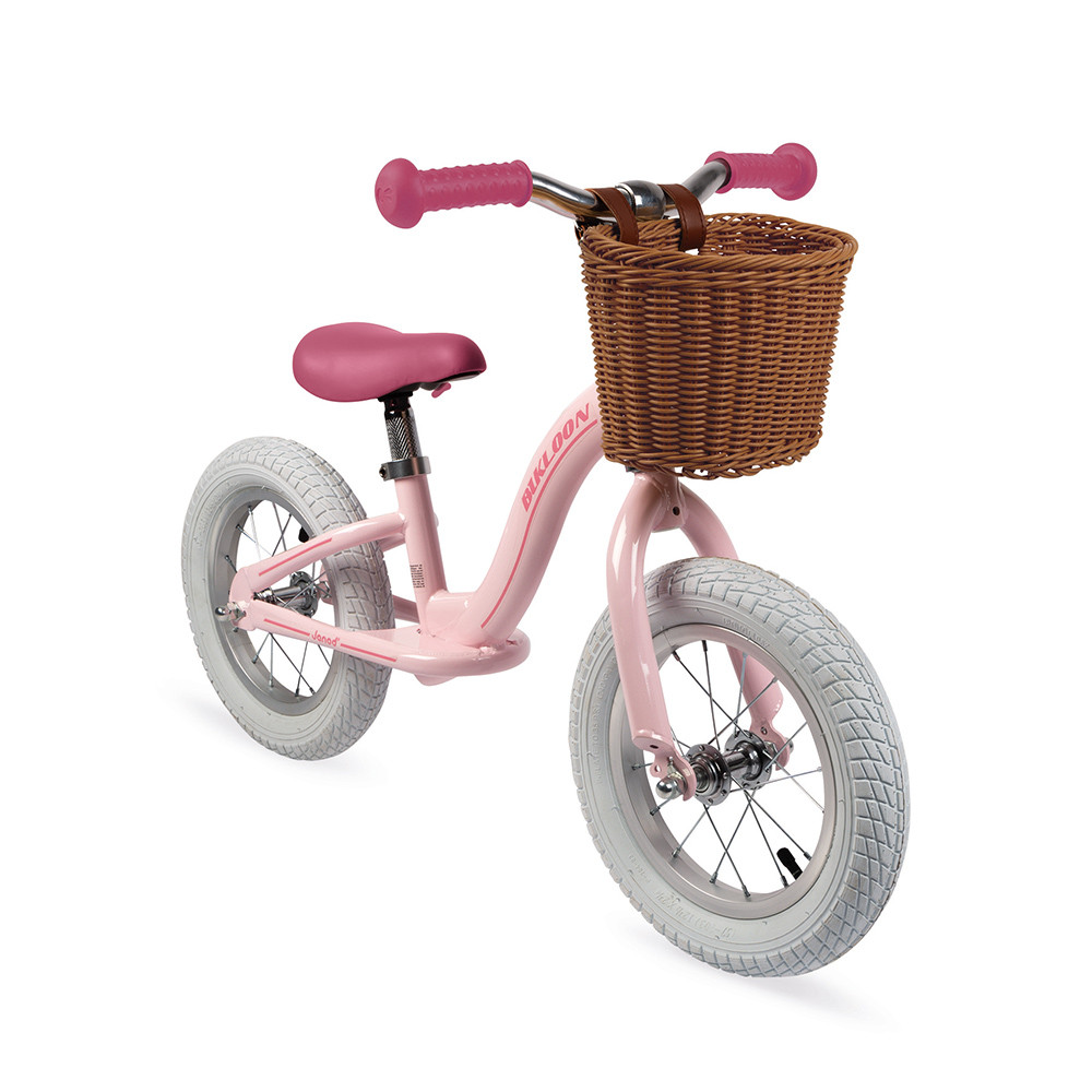 girls balance bike with basket