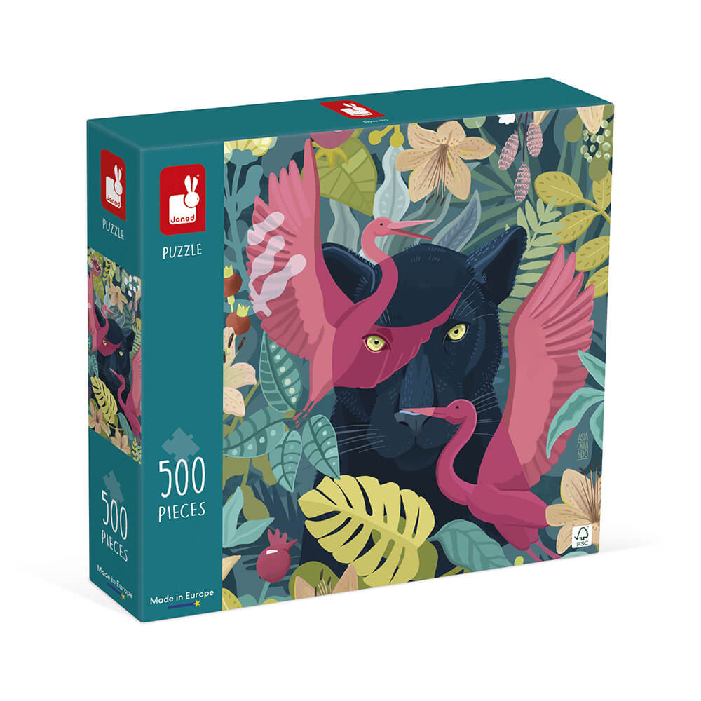 Puzzle 1000 pieces - Puzzle adulte, enfant 8 ans animaux JANOD