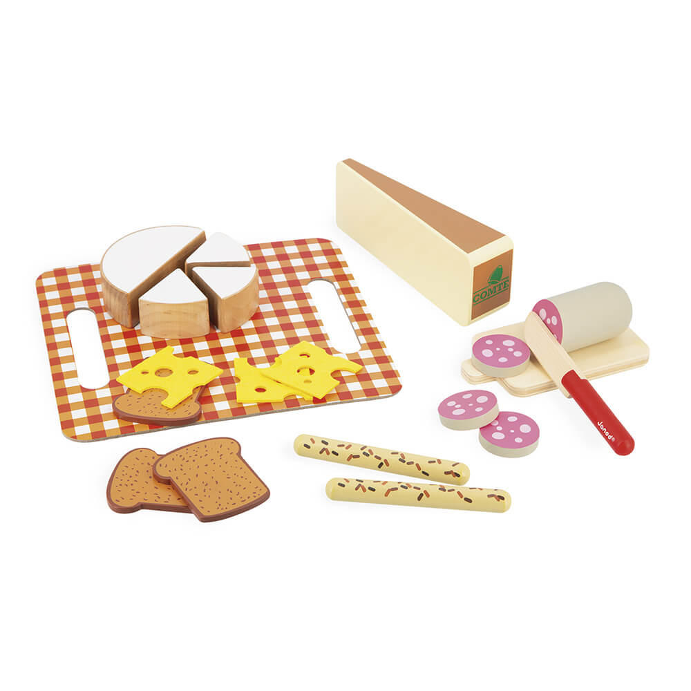  Coffret dinette en metal 13 pieces - casseroles + ustensiles -  jeu imitation cuisine : Toys & Games