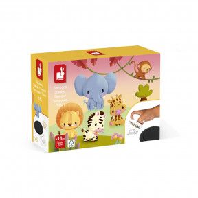  HATABO - Juego de sellos de tinta para niños, 52 unidades,  letras y figuras, sellos de juguete para niños, sellos autoentintados para  fiestas infantiles, accesorios de aprendizaje : Juguetes y Juegos