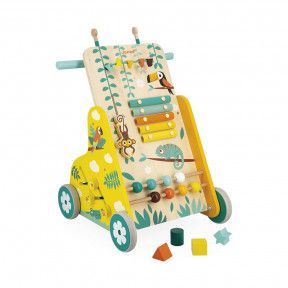 Chariot de marche activités en bois Sunshine Tender Leaf Toys - Dröm