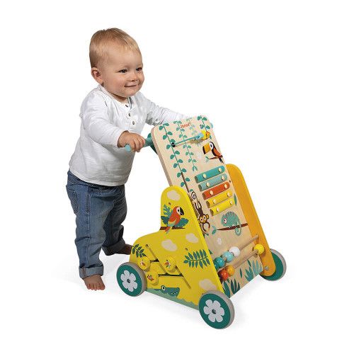 Pousseur d'activités et chariot de marche Multicolore pour bébé de 1 e –  Max et Doudou