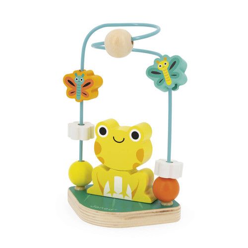 Peggybuy Console de jeu à poussée rapide en forme de grenouille 4 modes de  jeu avec lumière sonore pour bébé tout-petit 