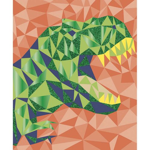 Kit Créatif Enfant Janod - Mosaïques Mousse Dinosaures