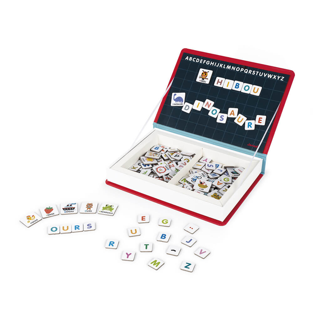 Magnetibook alphabet - Magnetic educational game letters Janod