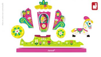 Janod – « Puzzle Vertical Magnétique Princesse »