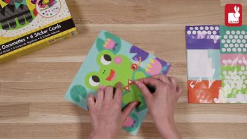 Atelier Janod – Art Créatif – Cartes Gommettes Animaux