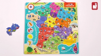 Janod – Puzzle France Magnétique – Nouvelles régions