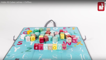 Kubix 40 cubes Lettres & Chiffres