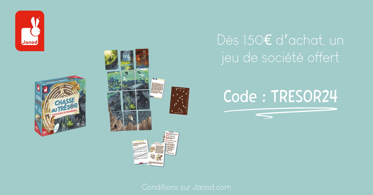 Code promo JANOD : set de magnets en bois offert