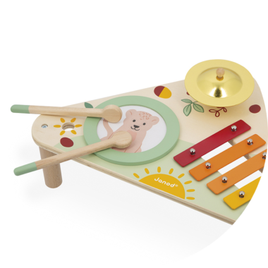 Janod - Table musicale Confetti - Éveillez la créativité musicale de votre  enfant - Le Petit Zèbre